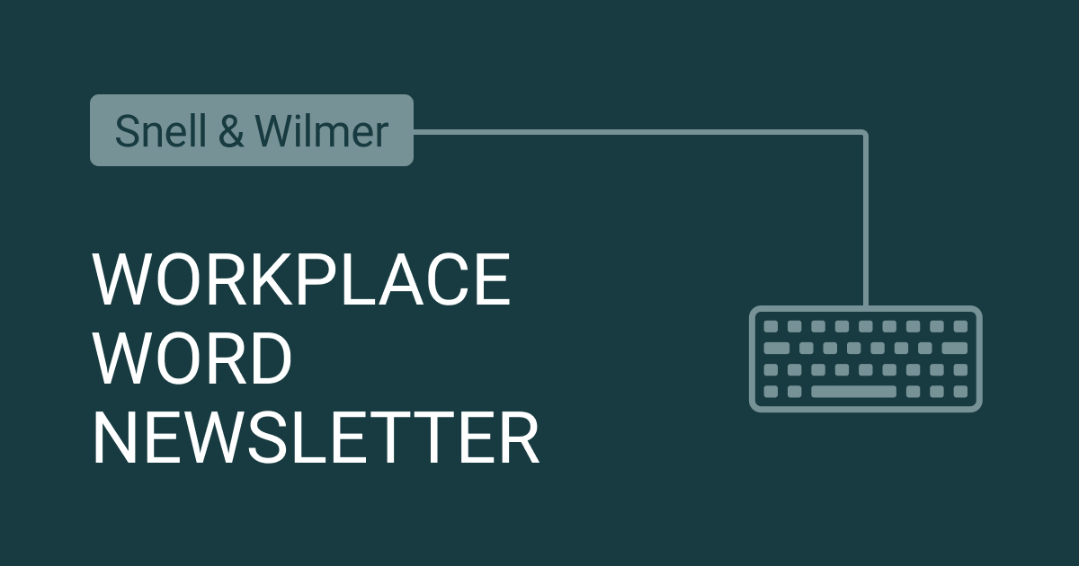 Workplace Word® Affirmative Action Plan Requirements for